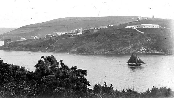 St Catherines Point, Fowey, Cornwall. 1900s