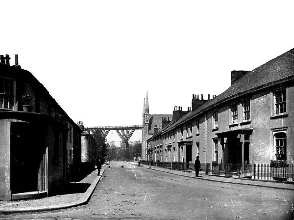 St Georges Road, Truro, Cornwall. Around 1883