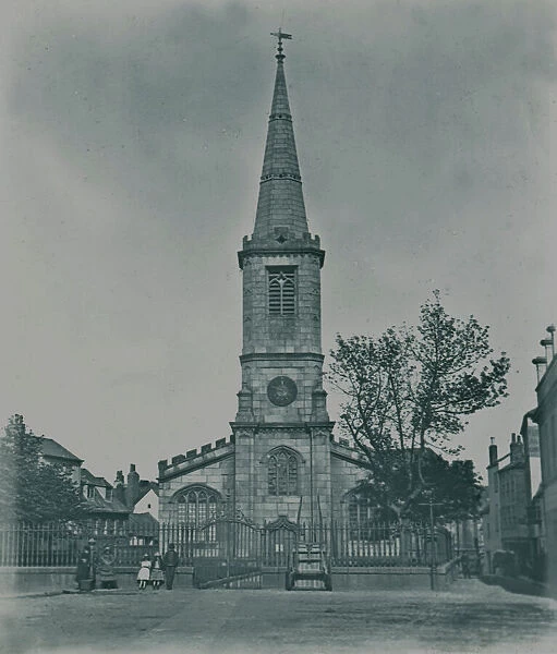 St Marys Church, Truro, Cornwall. Around 1870