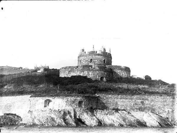 St Mawes Castle, Cornwall. Early 1900s