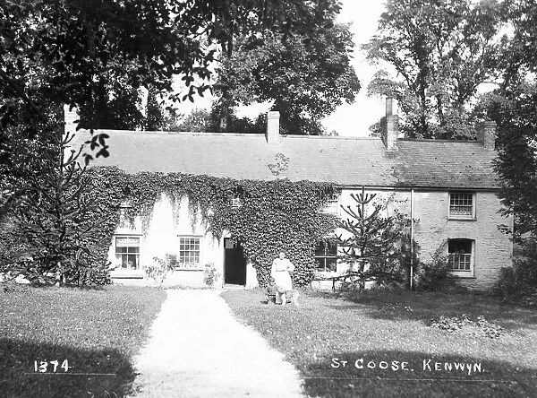Stencoose, also known as St Coose, Kenwyn, Cornwall. Early 1900s