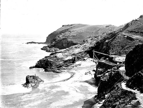 Tintagel Haven, Cornwall, 1907