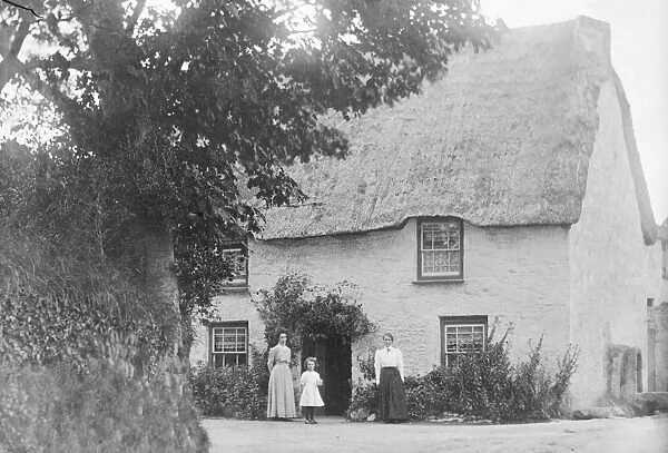 Tonkins Corner, Constantine, Cornwall. Early 1900s