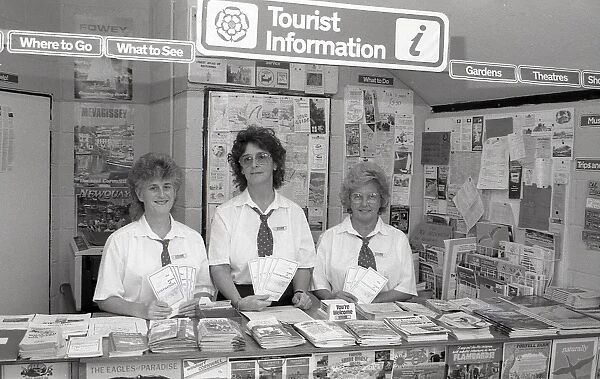 Tourist Information Centre, Lostwithiel, Cornwall. June 1986