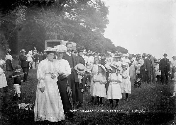 Trefusis, Mylor, Cornwall. July 1908