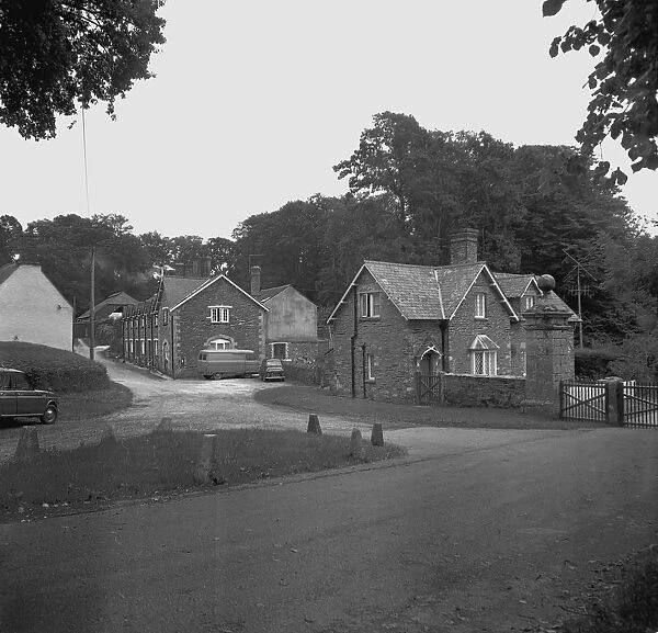 Tregothnan Lodge, St Michael Penkivel, Cornwall. 1976