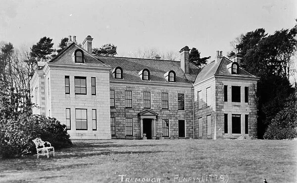 Tremough House, Tremough Estate, Penryn, Cornwall. Early 1900s