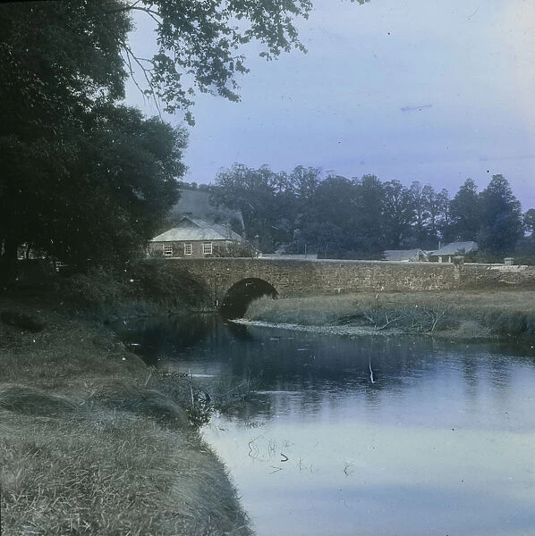 Tresillian Bridge, Tresillian, Cornwall. Around 1925