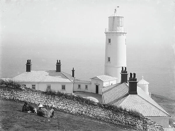 Trevose Head Lighthouse, St Merryn, Cornwall. 1906