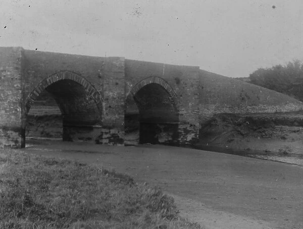 Trewornan Bridge, near Trewornan, St Minver, Cornwall. Date unknown but probably early 1900s