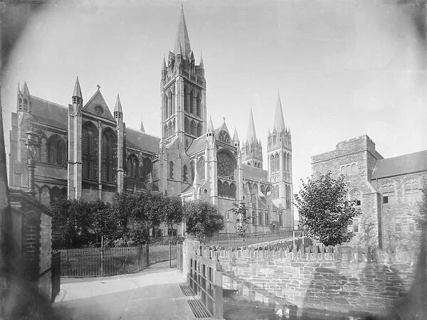 Truro Cathedral, Cornwall. Probably around 1910