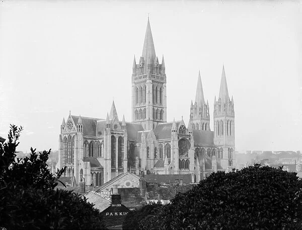 Truro Cathedral, Truro, Cornwall. After 1910