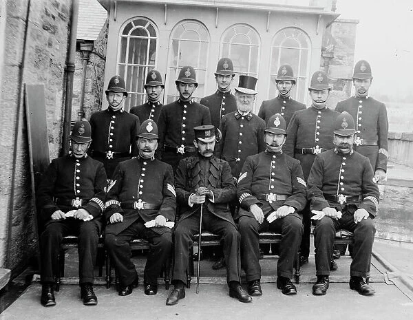 Truro City Police, Truro , Cornwall. Around 1900