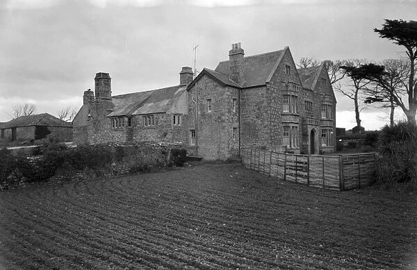 Truthall Manor House, Sithney, Cornwall. 1961