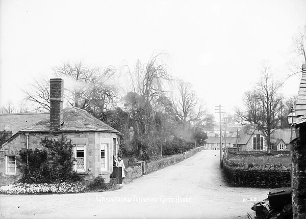 Turnpike gatehouse, Grampound, Cornwall. Early 1900s