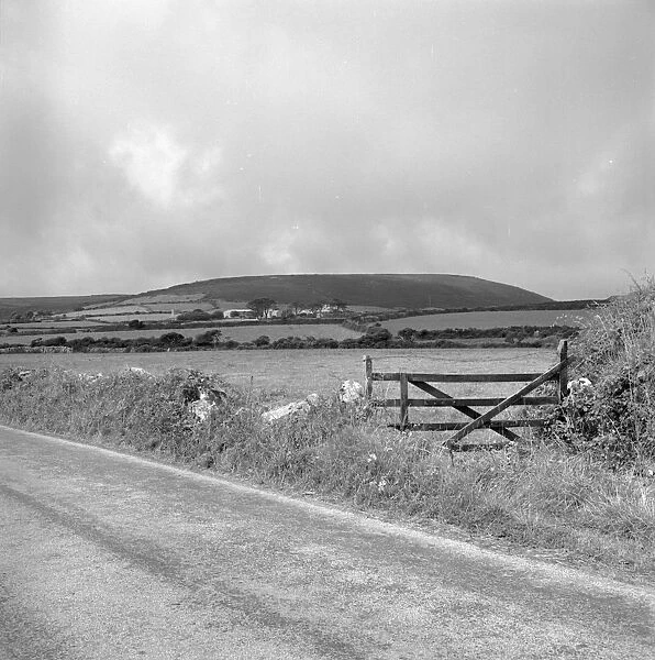 View towards Trendine, Towednack, Cornwall. 1983