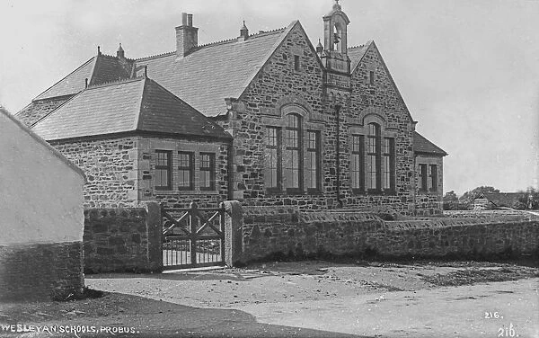 Wesleyan Board School, Probus, Cornwall. 1901