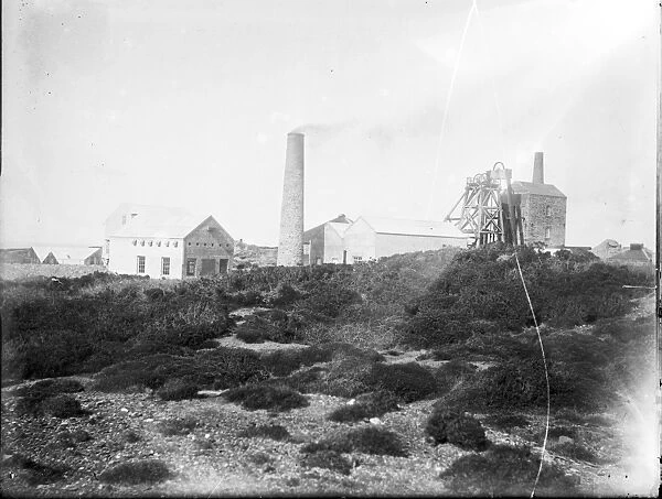 Wheal Kitty Mine, St Agnes, Cornwall. 1926-1930