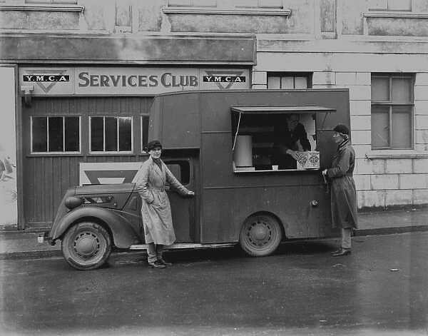 YMCA Services Club, Lemon Quay, Truro, Cornwall. Around late 1940s