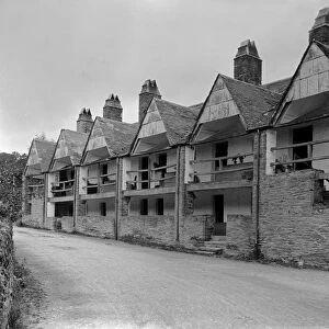 Almshouses, St Germans, Cornwall. 1914