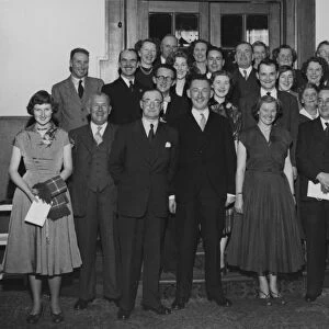 Annual Event of Cornish Mutual Assurance Company Ltd, Truro, Cornwall. 1954