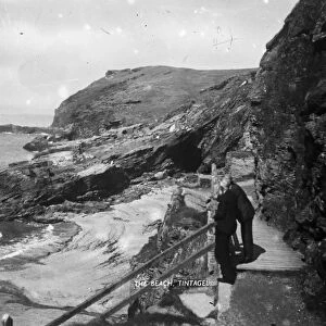 Barras Nose, Tintagel Haven, Cornwall. Early 1900s