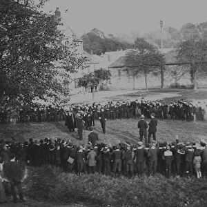 Beating the Bounds, The Green, Truro, Cornwall. 4th October 1912
