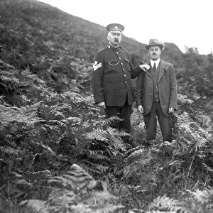 Beating the Bounds, Messack Point, Truro, Cornwall. 14th September 1917
