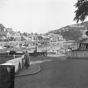 Beech Terrace, West Looe, Cornwall. Around 1930