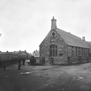The Board School, St Just in Penwith Churchtown, Cornwall. 7th March 1904