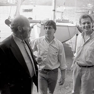 Boat Launch, Fowey, Cornwall. June 1990