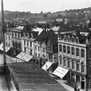 Boscawen Street, Truro, Cornwall. Between 1910 and 1920