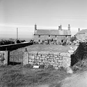 Botallack Manor, Botallack, St Just in Penwith, Cornwall. 1961
