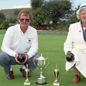 Bowls Champions, Fowey, Cornwall. September 1993