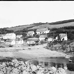 Cadgwith Cove, Cornwall. Early 1900s