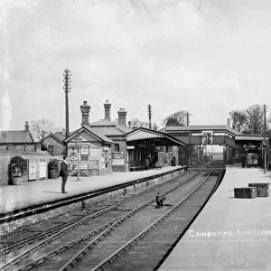 Camborne Railway Station. 1920s