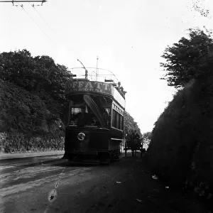 The Camborne Redruth Tramway, Redruth, Cornwall. After 1902