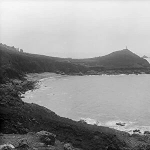 Cape Cornwall from Kenidjack, St Just in Penwith, Cornwall. 1898