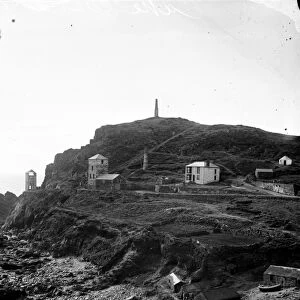 Cape Cornwall, St Just in Penwith, Cornwall. 1900