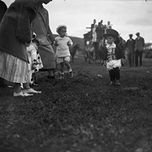 Carnival at Perranporth, Perranzabuloe, Cornwall. Probably 1920s