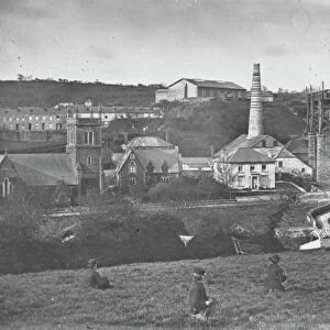Carvedras Smelting Works, Truro, Cornwall. Around 1870