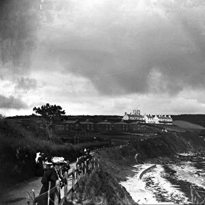 Castle Beach, Falmouth, Cornwall. Early 1900s