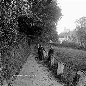 Chainwalk, Kenwyn, Cornwall. Early 1900s