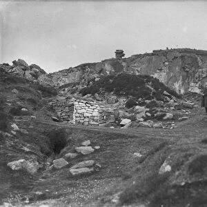 The Cheesewring, Stowes Hill, Bodmin Moor, near Minions, Linkinhorne, Cornwall. Around 1920s