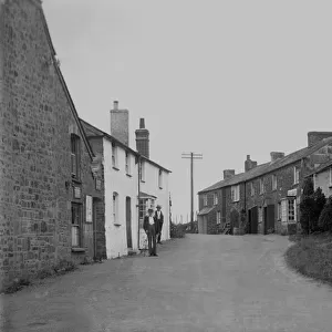 Churchtown, St Minver, Cornwall. Early 1900s