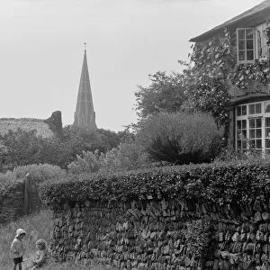 Churchtown, St Minver, Cornwall. June 1906