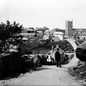 Churchtown, Zennor, Cornwall. 1897