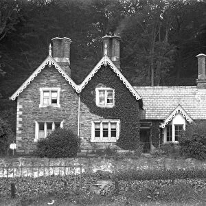 The Clerk of Works cottage, Tregothnan, St Michael Penkivel, Cornwall. Date unknown but probably early 1900s