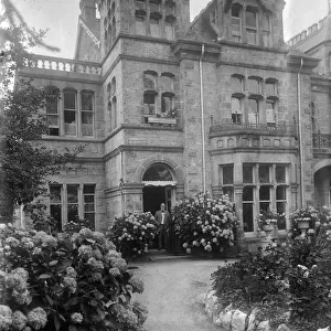 Colchester Villas, Falmouth Road, Truro, Cornwall. Around 1917 / 1918