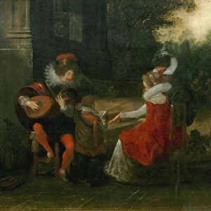 A Concert Party, Artist Unknown